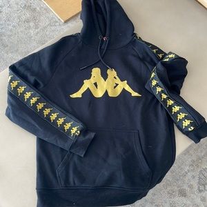Kappa black/gold hoodie